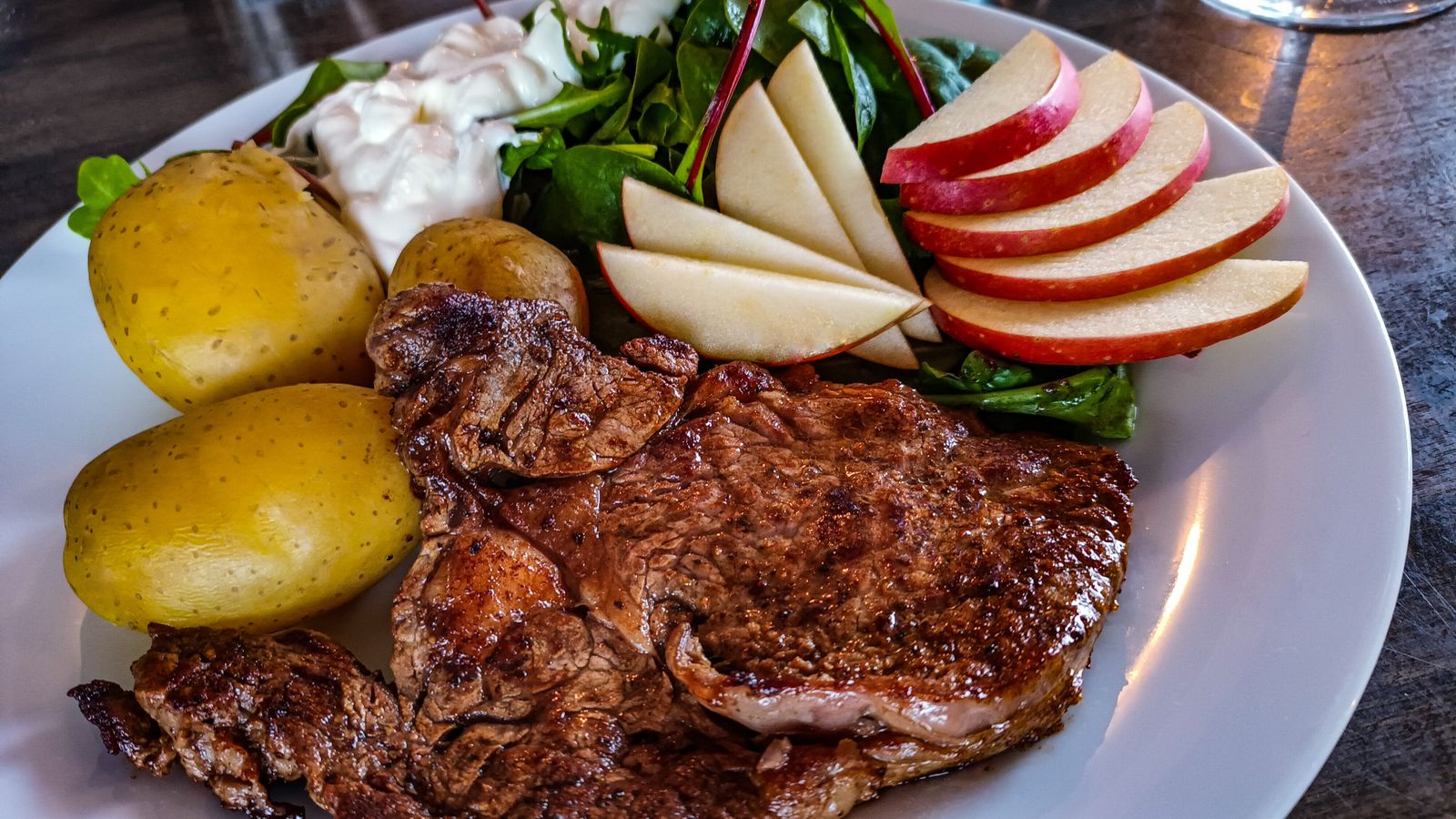 The plate
